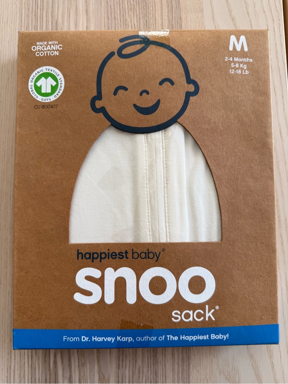 Happiest Baby Snoo Sack Baby Sleep Sack - Cream (M)